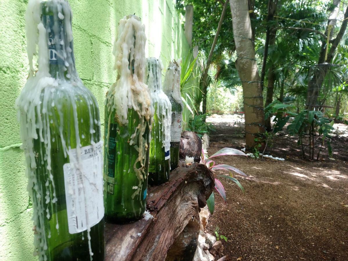 Casita Rustica En La Selva Hotel Cancun Ngoại thất bức ảnh